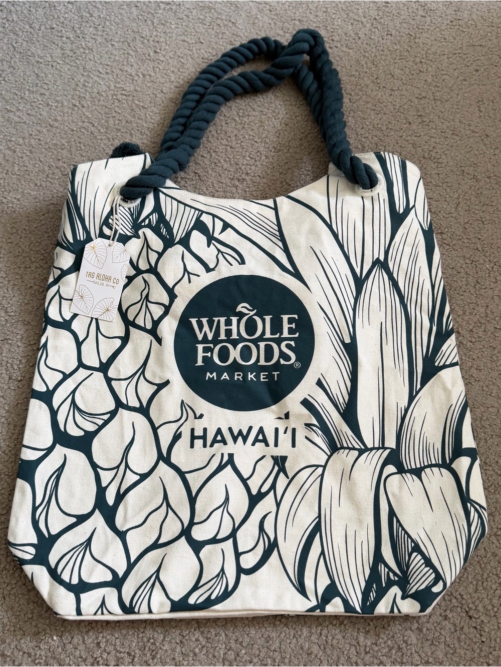 WHOLE FOODS HAWAII EXCLUSIVE LARGE TOTE BAG! ✨